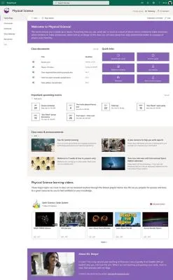 SharePoint Landing page
